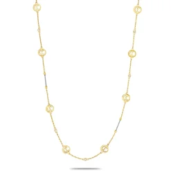 Charriol Necklaces<C Logo Steel