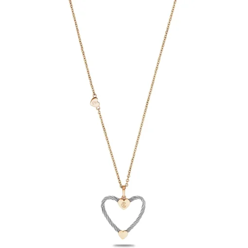 Charriol Necklaces<CABLE SIGNATURE PASSION NECKLACE LONG Steel