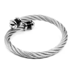 Charriol Bracelets<Celtic® Bangle Art Deco Steel