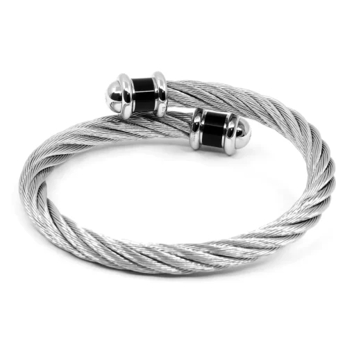 Charriol Bracelets<Celtic® Bangle Art Deco Steel