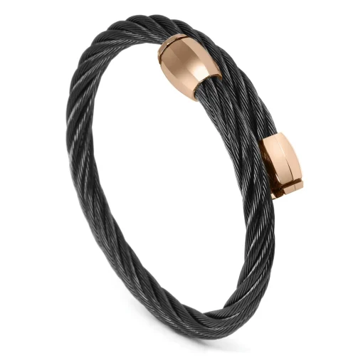 Charriol Bracelets<Celtic® Bangle Black Line
