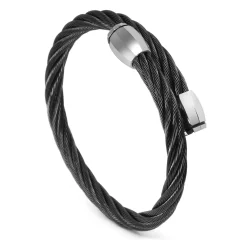 Charriol Bracelets<Celtic® Bangle Black Line