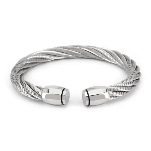 Charriol Bracelets<Celtic® Bangle Black Line 8mm