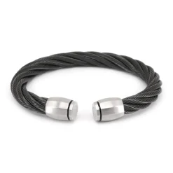 Charriol Bracelets<Celtic® Bangle Black Line 8mm