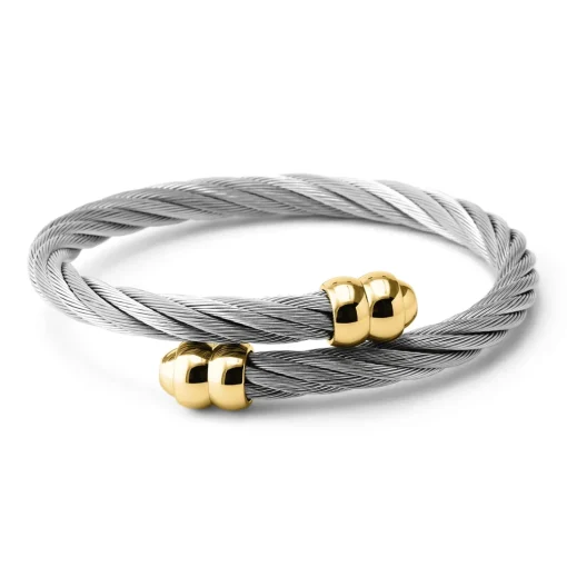 Charriol Bracelets<Celtic® Bangle Double Godron