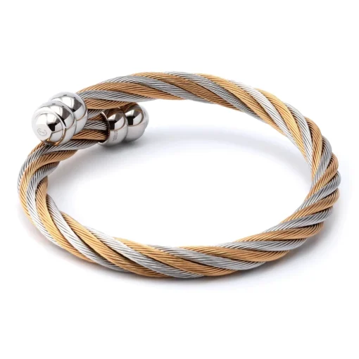 Charriol Bracelets<Celtic® Bangle Double Godron