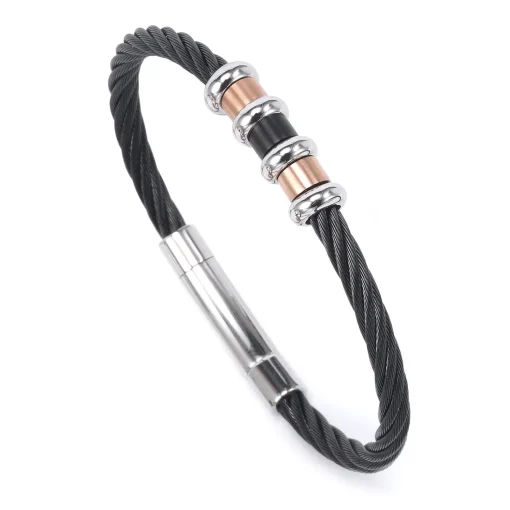 Charriol Bracelets<Celtic® Bangle Geometric With Clasp
