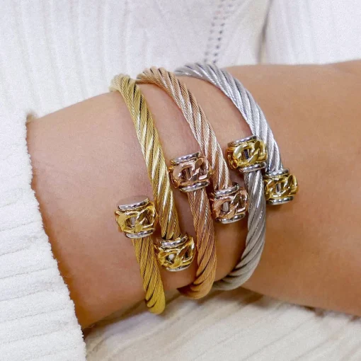 Charriol Bracelets<Celtic® Chainette Bangles