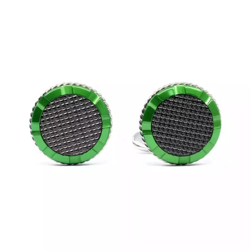 Charriol Cufflinks<Celtic® Clous De Paris Cufflinks Steel