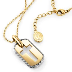 Charriol Necklaces<Celtic® Cross Necklace Medals Steel
