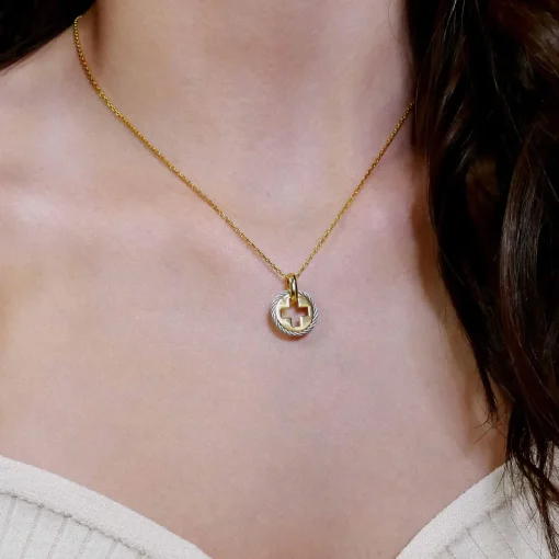 Charriol Necklaces<Celtic® Cross Necklace Medals Steel