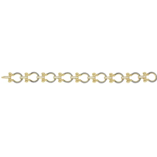 Charriol Bracelets|Bracelets<Celtic® Epona Bracelet 18KT Steel