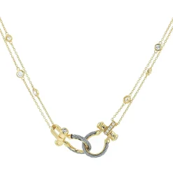 Charriol Necklaces|Necklaces<Celtic® Epona Necklace 18KT Steel