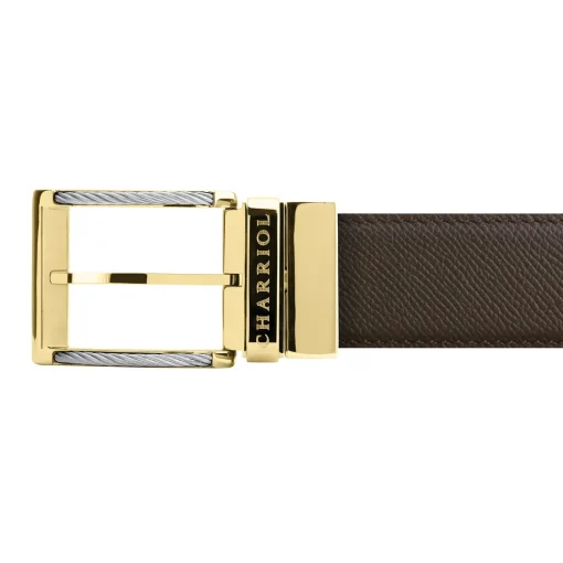 Charriol Celtic®<Celtic® Gentleman Driver Belt Curved Buckle