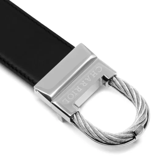 Charriol Celtic®<Celtic® Gentleman Driver Belt Curved Buckle