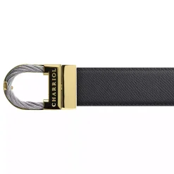 Charriol Celtic®<Celtic® Gentleman Driver Belt Curved Buckle