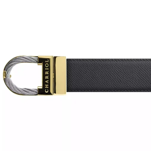 Charriol Celtic®<Celtic® Gentleman Driver Belt Curved Buckle