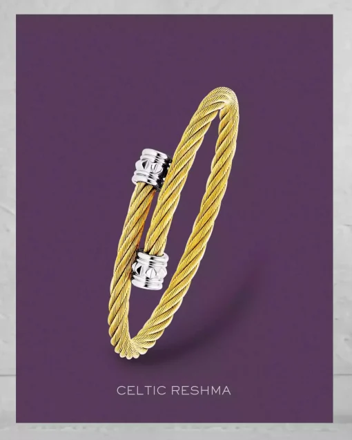 Charriol Bracelets<Celtic Reshma Yellow Gold