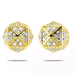 Charriol Earrings|Earrings<Celtic® Triquetra Earrings 18KT