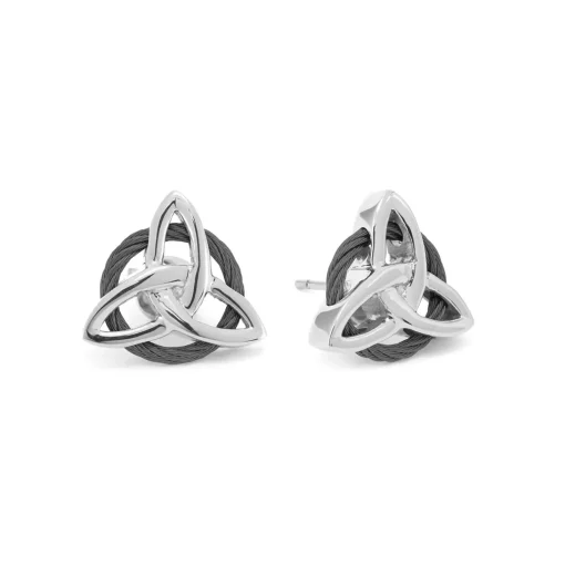 Charriol Earrings<Celtic® Triquetra Earrings