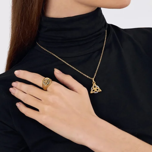 Charriol Rings<Celtic® Triquetra Women's Rings