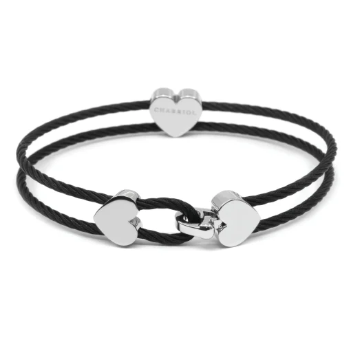 Charriol Bracelets<Coup De Foudre Hearts Bangle