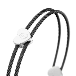 Charriol Bracelets<Coup De Foudre Hearts Bangle