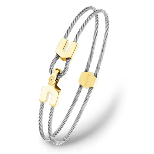 Charriol Bracelets<Coup De Foudre Horseshoe Bangle