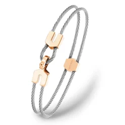 Charriol Bracelets<Coup De Foudre Horseshoe Bangle