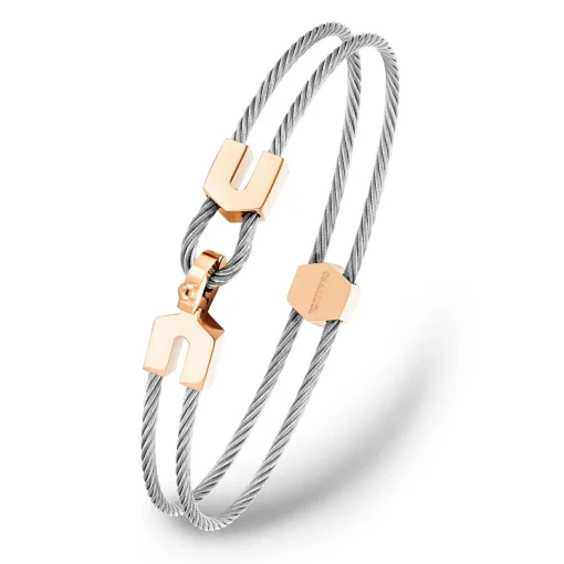 Charriol Bracelets<Coup De Foudre Horseshoe Bangle