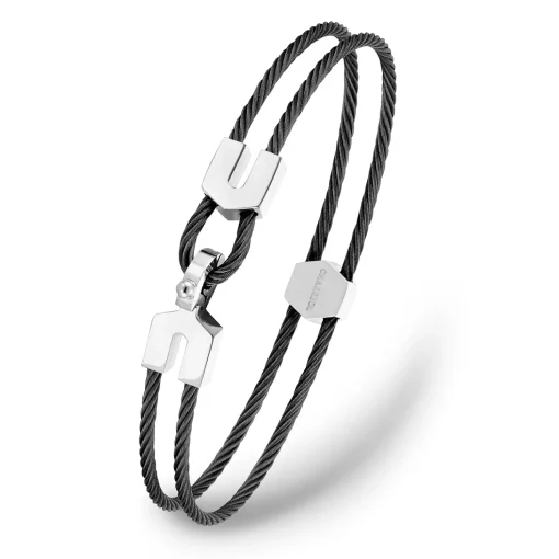 Charriol Bracelets<Coup De Foudre Horseshoe Bangle