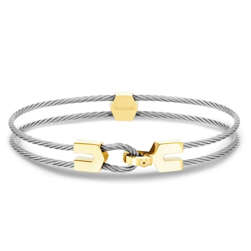 Charriol Bracelets<Coup De Foudre Horseshoe Bangle