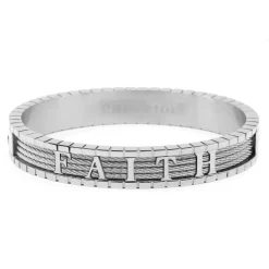 Charriol Bracelets<Forever™ Bangle Personalized Steel/Steel