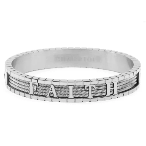 Charriol Bracelets<Forever™ Bangle Personalized Steel/Steel