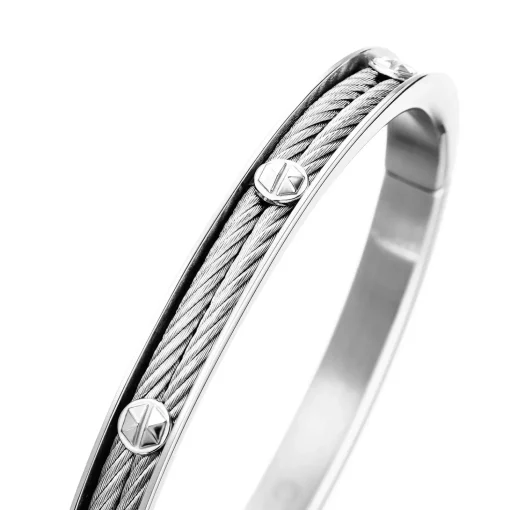 Charriol Bracelets<Forever™ Eternity Bangle Steel