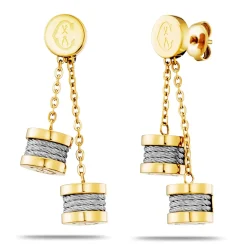 Charriol Earrings<Forever™ Minis Earrings Steel