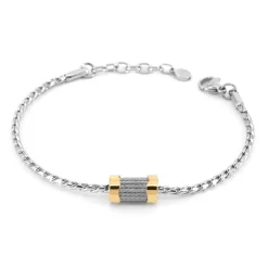 Charriol Bracelets<Forever Waves Charms Bracelet Steel