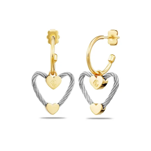Charriol Earrings<Passion Dangle Earrings