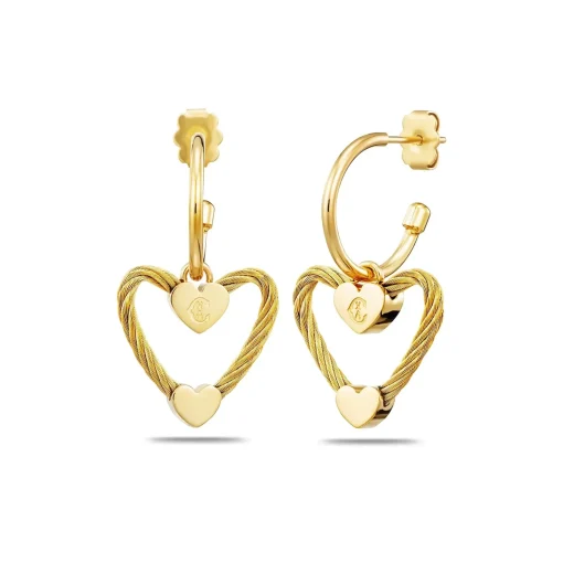 Charriol Earrings<Passion Dangle Earrings