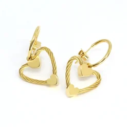 Charriol Earrings<Passion Dangle Earrings