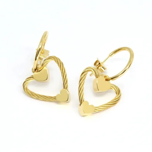 Charriol Earrings<Passion Dangle Earrings