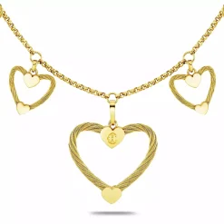 Charriol Necklaces<Passion Necklace 15 Pendant Yellow Gold