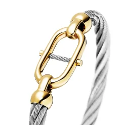 Charriol Bracelets<St. Tropez® Mariner Link Bangle Steel