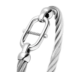 Charriol Bracelets<St. Tropez® Mariner Link Bangle Steel