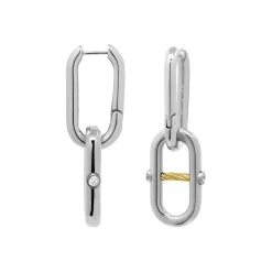 Charriol Earrings<St. Tropez® Mariner Link Earrings