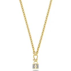 Charriol Necklaces<St. Tropez® Mariner Shackle & Lock Necklace Steel