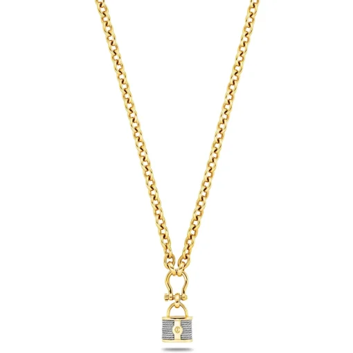 Charriol Necklaces<St. Tropez® Mariner Shackle & Lock Necklace Steel