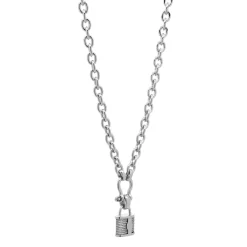 Charriol Necklaces<St. Tropez® Mariner Shackle & Lock Necklace Steel