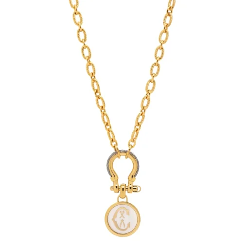Charriol Necklaces<St. Tropez® Mariner Shackle & Coin Necklace