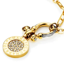 Charriol Necklaces<St. Tropez® Mariner Shackle & Coin Necklace